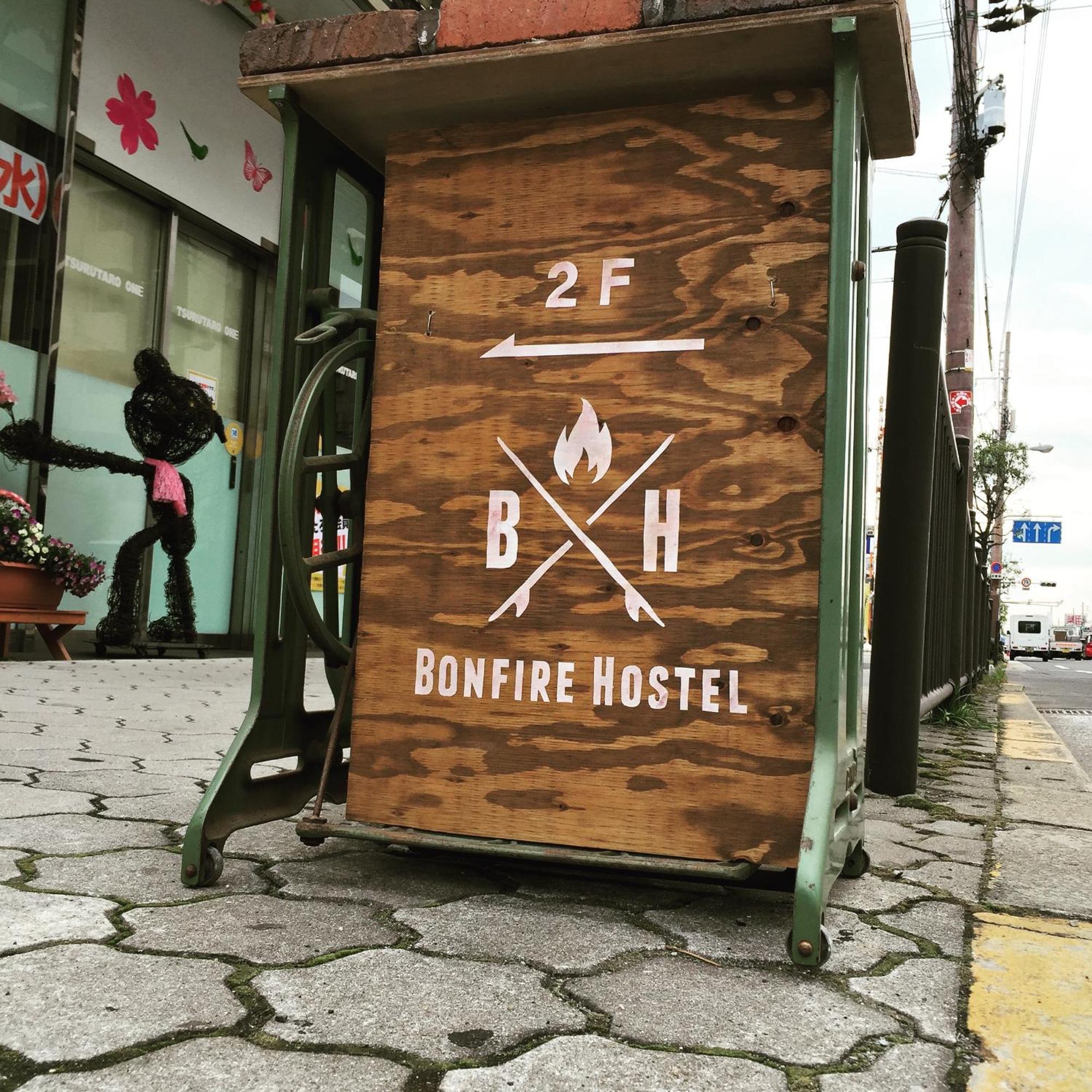 Bonfire Hostel Osaka Eksteriør billede
